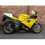 1998 Ducati 748SPS Frame no. ZDM748S007427 Engine no. ZDM748W007515