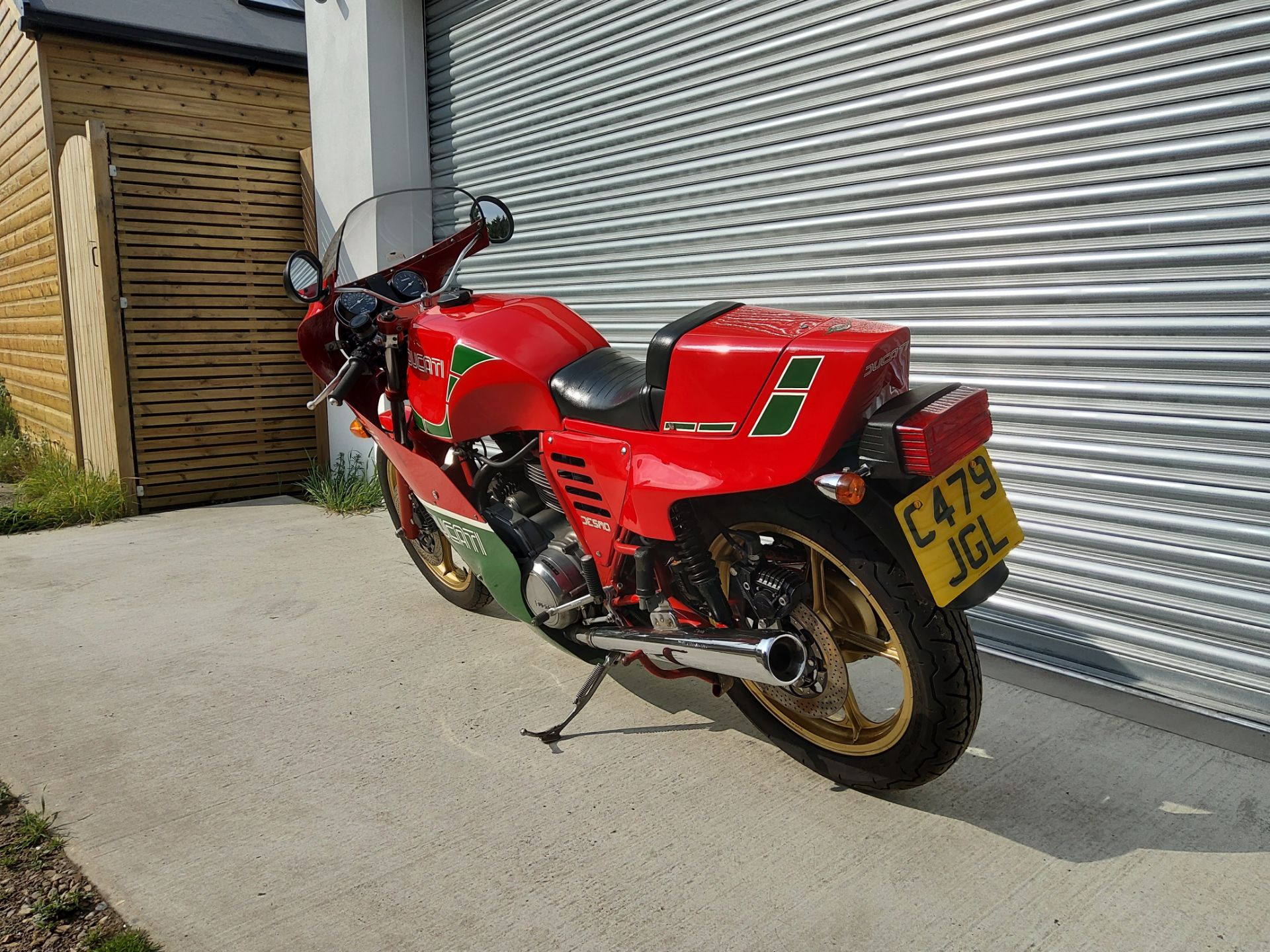 1986 Ducati 1,000cc Mike Hailwood Replica 'Mille' Frame no. ZDM1000R100700 Engine no. ZDM1000100905 - Bild 12 aus 28