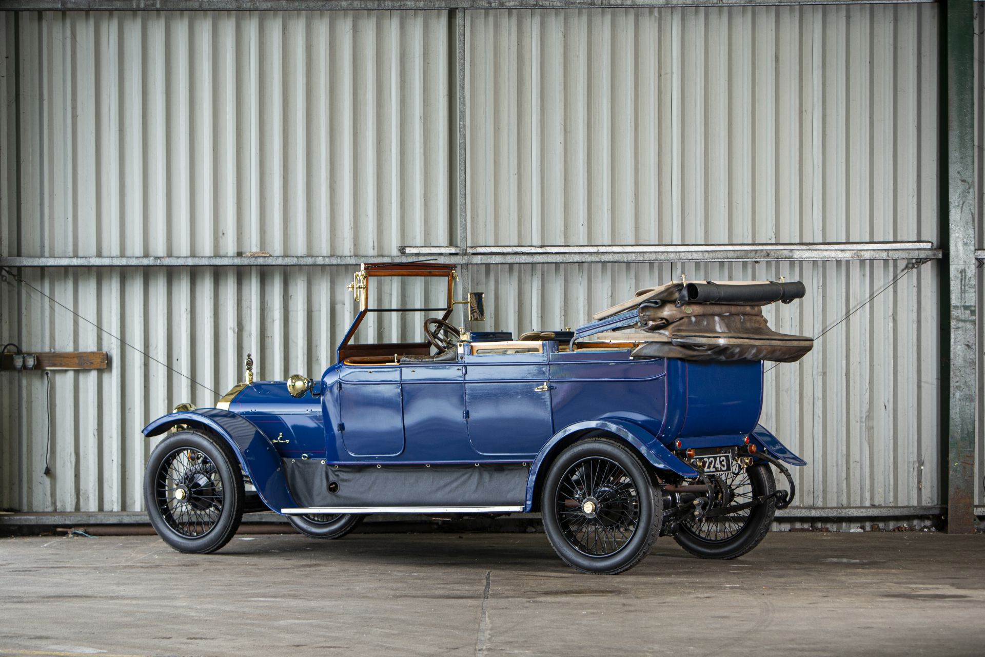 1912 Wolseley 16/20 Booth Brothers open-drive all-weather cabriolet Chassis no. 16482 - Bild 23 aus 29