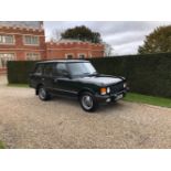 1995 Land Rover Range Rover Vogue EFI Chassis no. SALLHAMM3MA660352