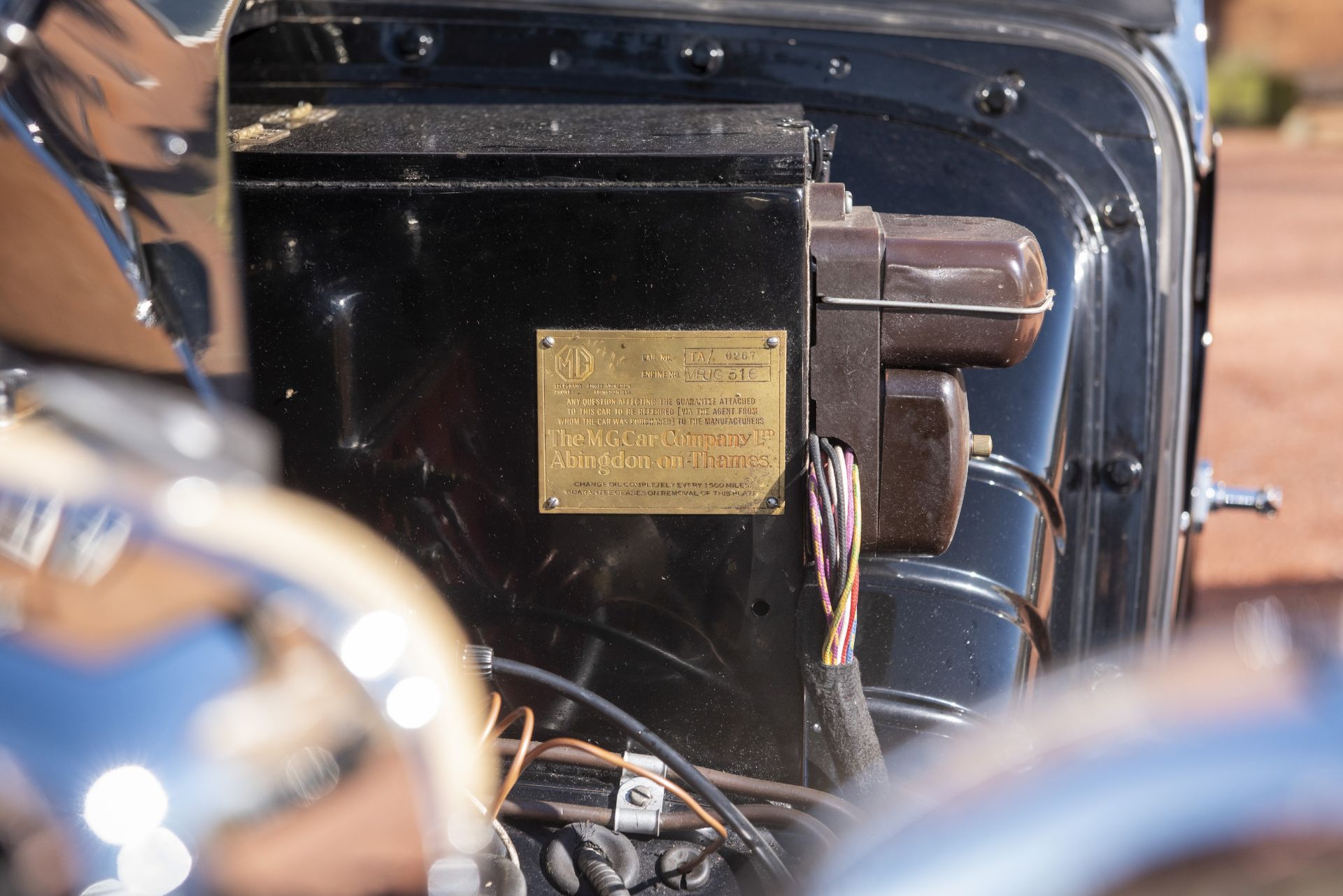 1936 MG Midget T-Series Pre-Production Sports Chassis no. TA 0267 - Bild 5 aus 19