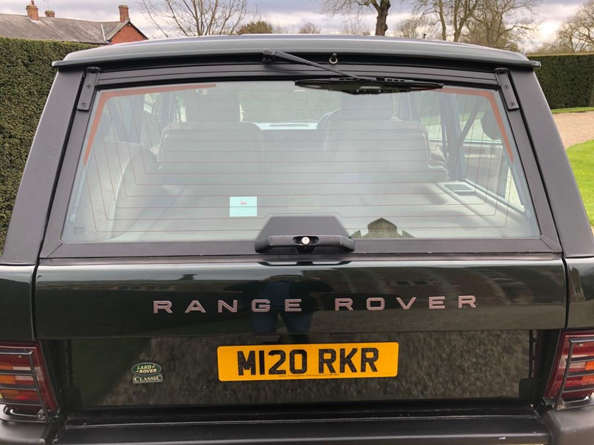 1995 Land Rover Range Rover Vogue EFI Chassis no. SALLHAMM3MA660352 - Bild 9 aus 14