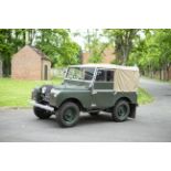 1952 Land Rover Series I Chassis no. 26105302