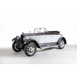 1928 Vauxhall 20/60 Fastback Fastback DHC with Dickey Seat Chassis no. R3212
