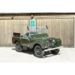 1949 Land Rover Series I 80 Inch Chassis no. R06103874