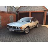 1986 BMW 628 CSI Chassis no. WBAEA820108165522