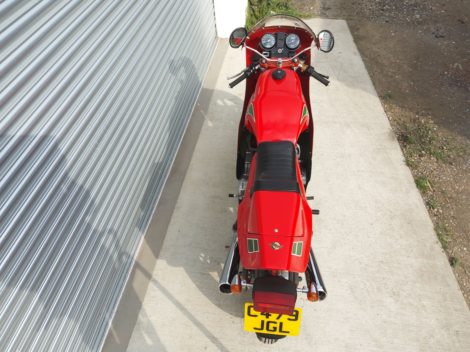 1986 Ducati 1,000cc Mike Hailwood Replica 'Mille' Frame no. ZDM1000R100700 Engine no. ZDM1000100905 - Bild 17 aus 28