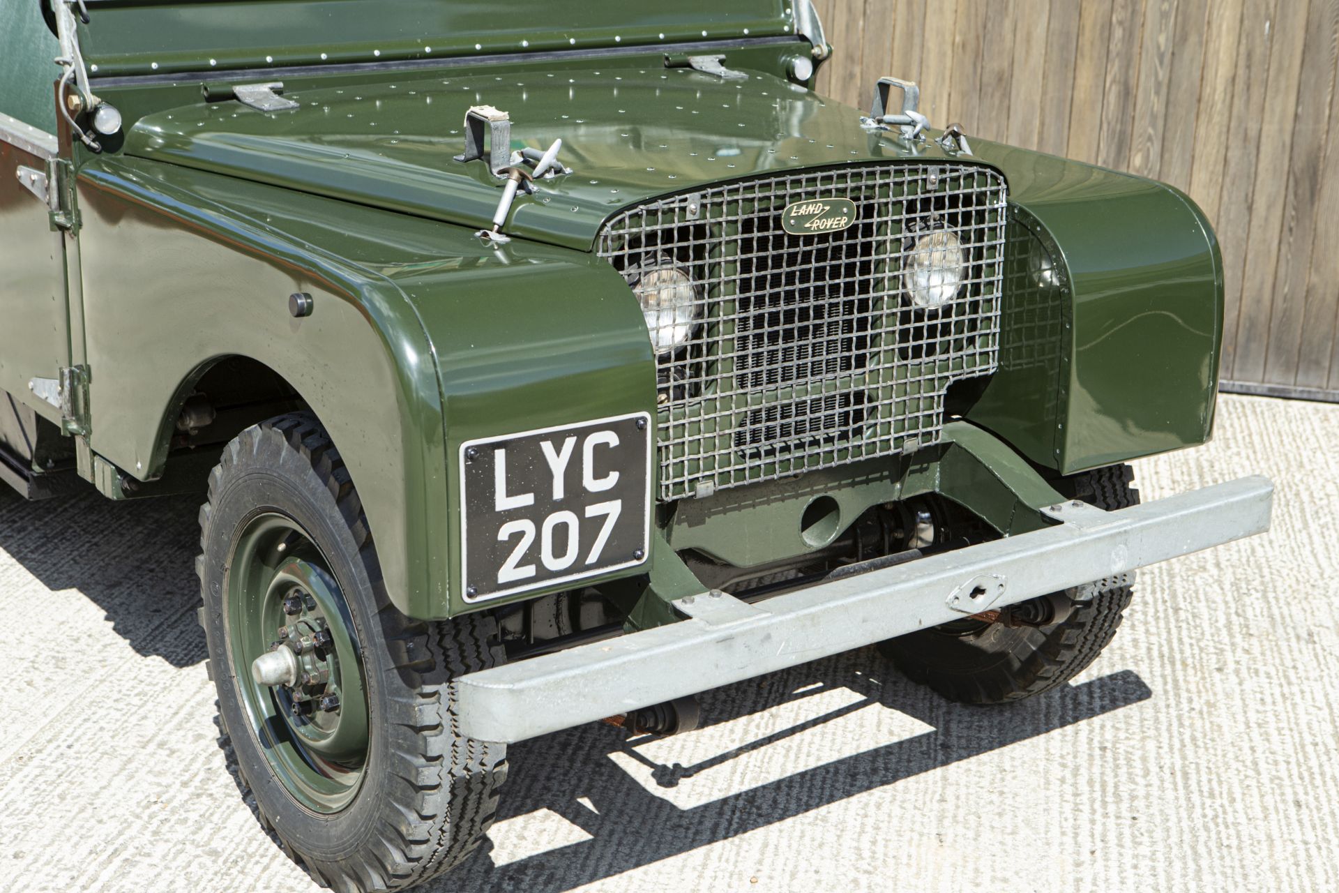 1949 Land Rover Series I 80 Inch Chassis no. R06103874 - Bild 3 aus 46