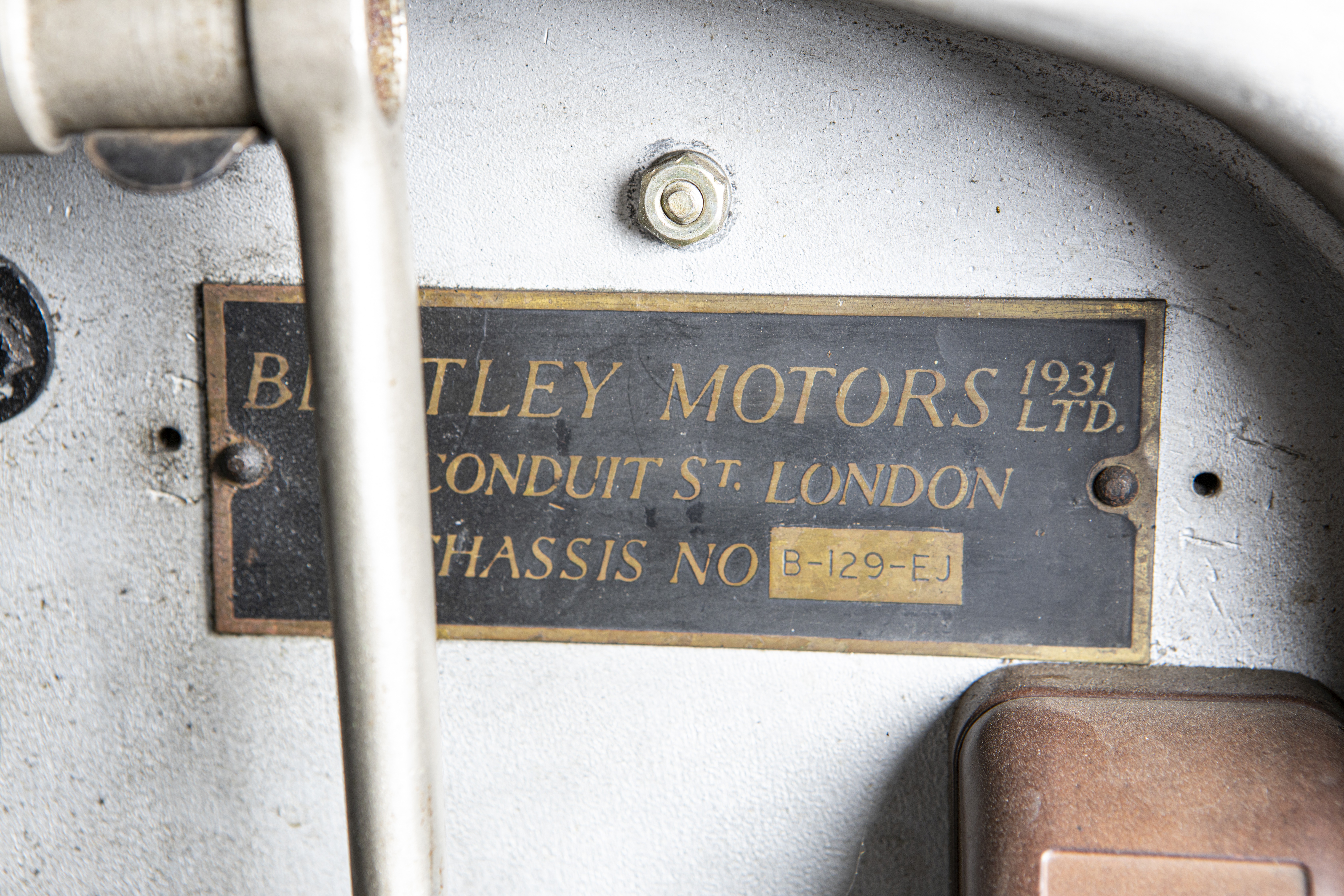 1935 Bentley 3½-Litre Pillarless Coupé Chassis no. B129EJ - Image 5 of 15