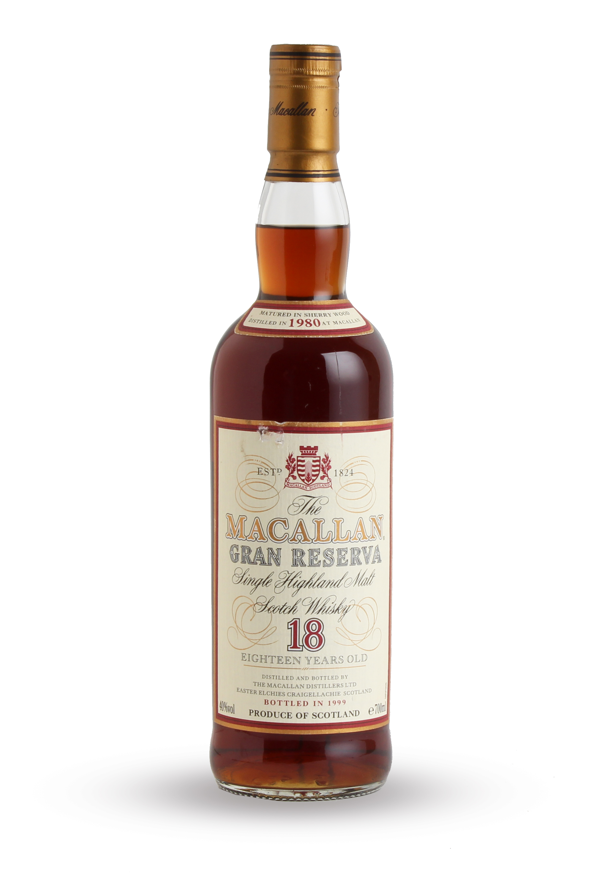 The Macallan Gran Reserva-18 year old-1980