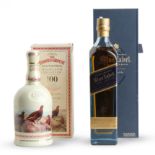 Johnnie Walker Blue Label The Famous Grouse Centenary Highland Decanter Poit Dhubh-21 year old (2)