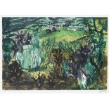 John Piper (British, 1903-1992) Clydey, Pembrokshire Screenprint in colours, 1984, on wove, signe...