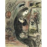 Marc Chagall (Russian/French, 1887-1985) Inspiration Lithograph printed in colours, 1963, on wove...