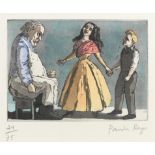 Paula Rego (British, born 1935) The Baker's Wife II Etching and aquatint with hand-colouring, 19...