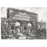 Giovanni Battista Piranesi (1720-1778) The Arch of Constantine; The Porta Maggiore, from Vedute d...