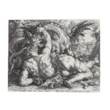 Hendrick Goltzius (1558-1617), After Cornelis Cornelisz. van Haarlem (1562-1638) The Dragon Devou...