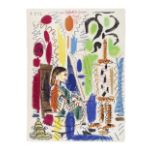 Pablo Picasso (Spanish, 1881-1973) L'Atelier de Cannes, cover for 'Ces peintres nos amis, Vol. II...