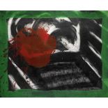 Sir Howard Hodgkin (British, 1932-2017) In An Empty Room Etching and carborundum in colours with ...