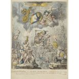 James Gillray (British, 1756-1815) Confederated-Coalition;-or-The Giants storming Heaven,-with th...