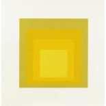 Josef Albers (1888-1976) Homage to the Square: Edition Keller Id Sreenprint in colours, 1970.