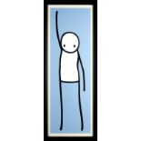 Stik (British, born 1979) Liberty (Blue) Screenprint in colours, 2013, on wove, signed and numbe...