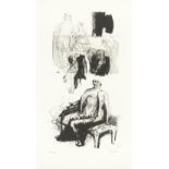 Henry Moore O.M., C.H. (1898-1986) Woman Seated on Fireside Stool Lithograph printed in colours,...