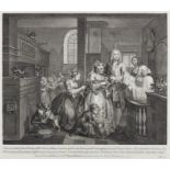 William Hogarth (1697-1764) A Rake's Progress The complete set of eight etching and engravings, 1...