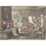 James Gillray (British, 1756-1815) Patriotic Regeneration, _viz._ Parliament Reform'd, a la Franc...