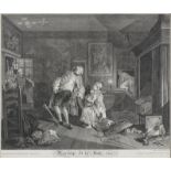 William Hogarth (1697-1764) Marriage à-la-Mode The complete set of six etching and engravings, 17...