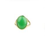 A jadeite ring