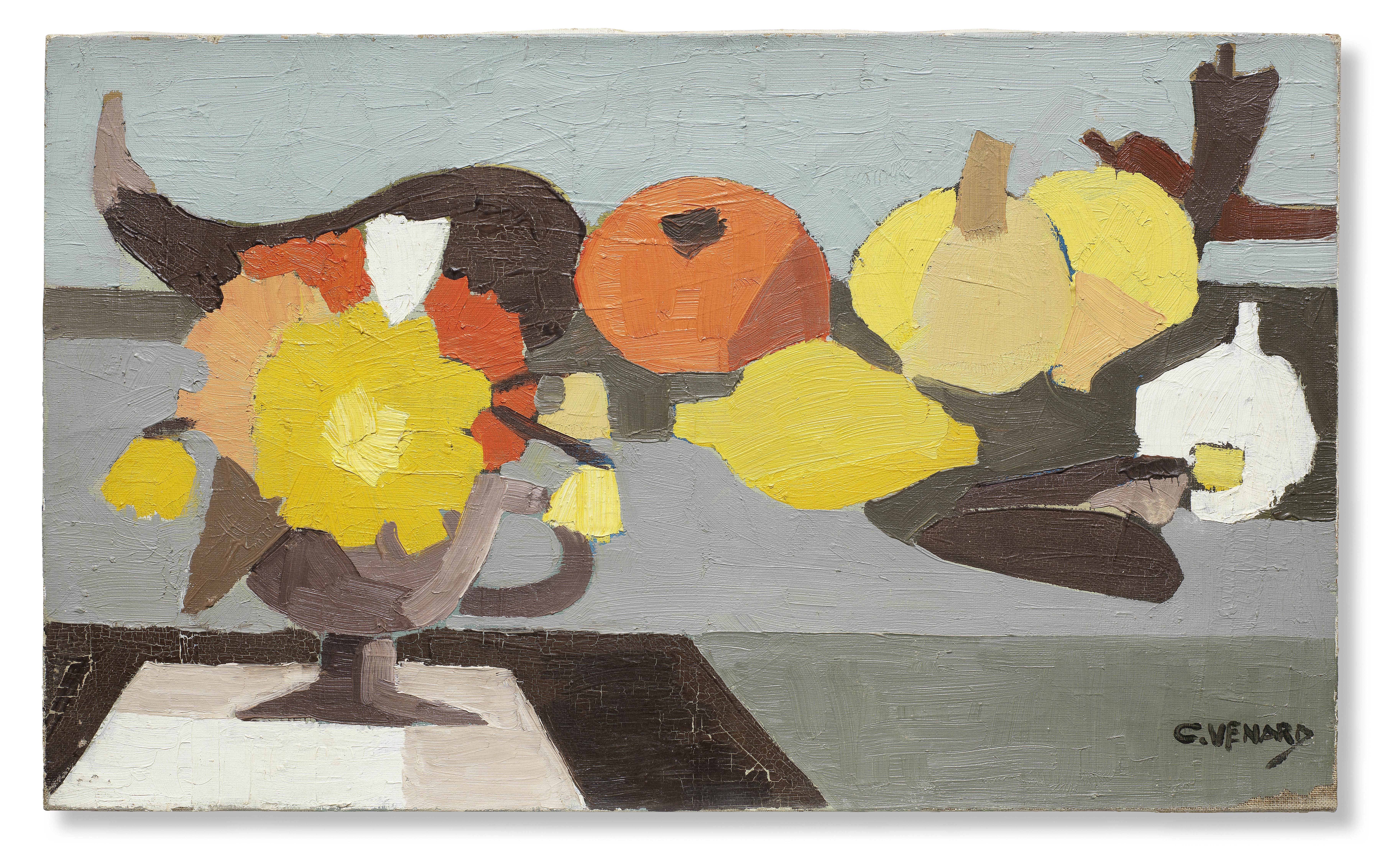 Claude Venard (1913-1999) Fruits, circa 1950