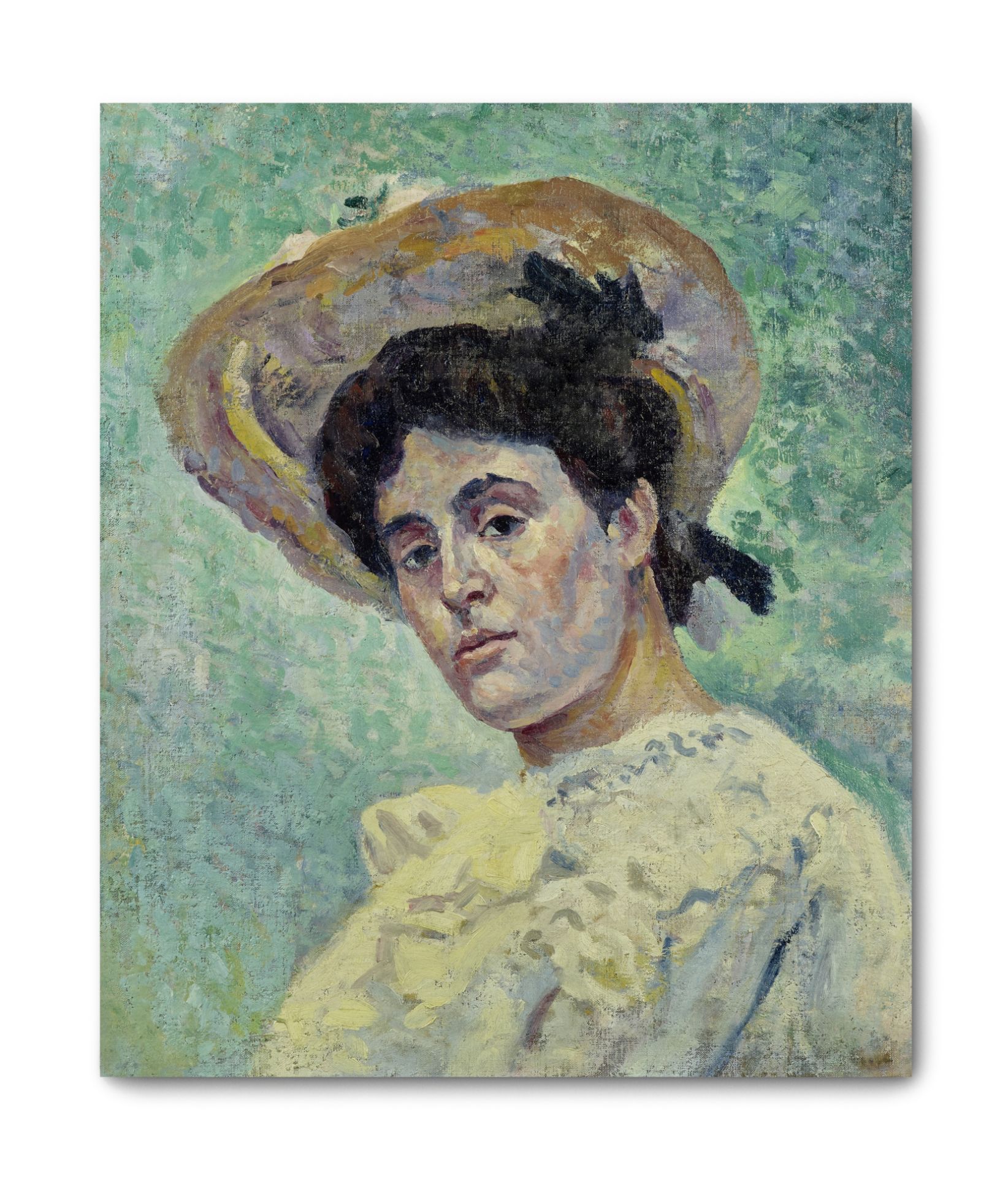 Maximilien Luce (1858-1941) Portrait of Philiberte Givort, 1906