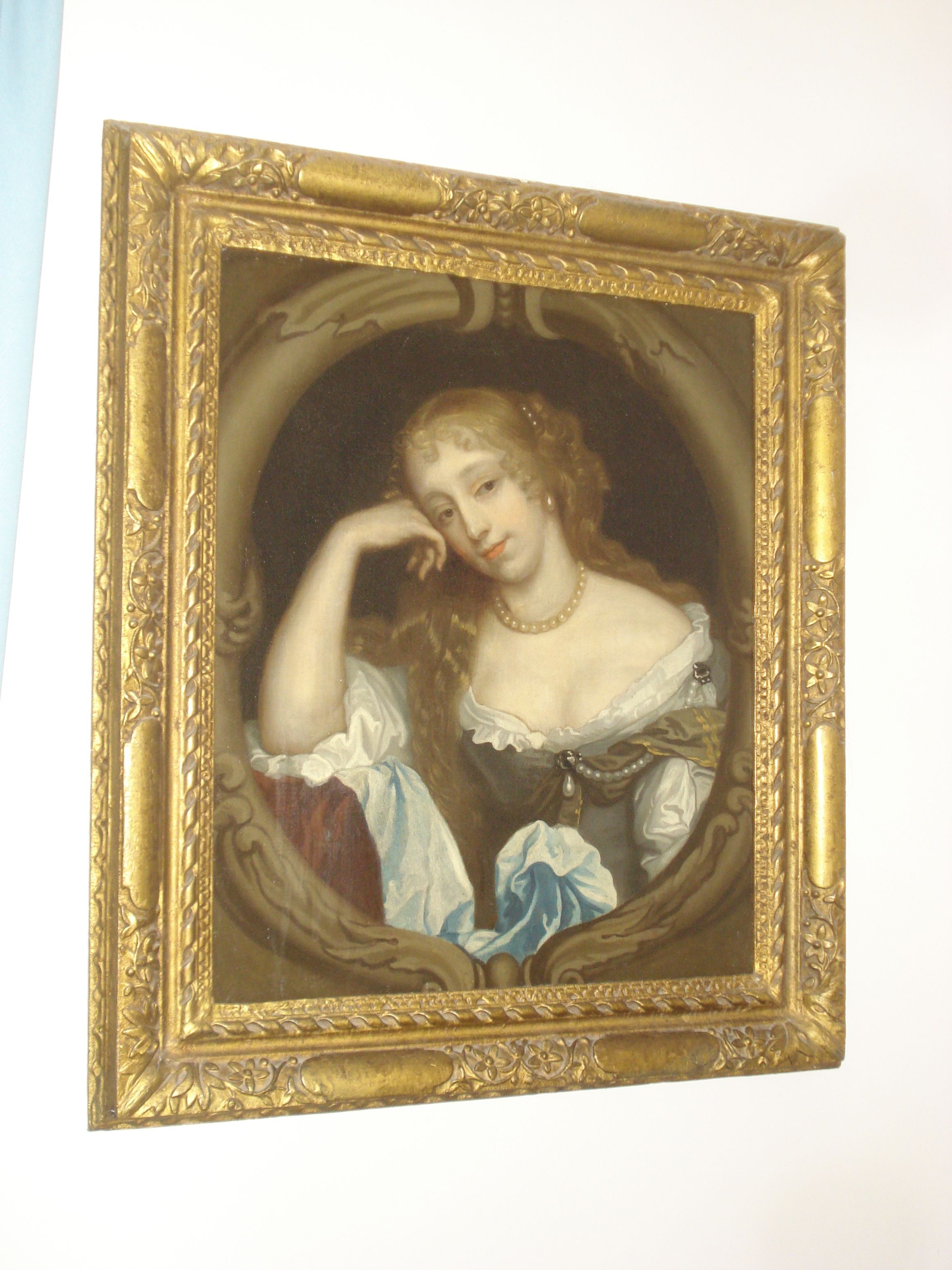 After Sir Peter Lely, 17th Century Portrait of a lady, said to be Letitia Isabella Smith, Countes...
