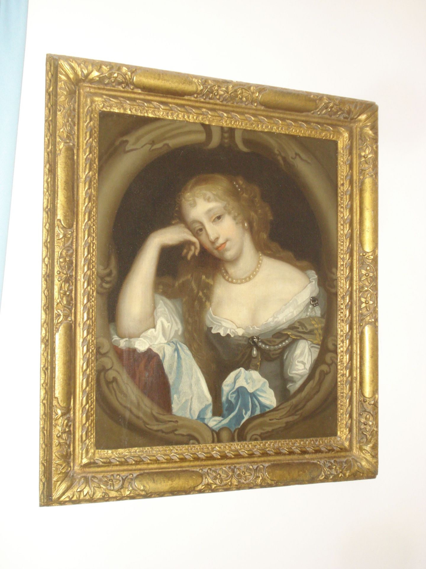 After Sir Peter Lely, 17th Century Portrait of a lady, said to be Letitia Isabella Smith, Countes...