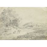 An Album containing a quantity of drawings by John Laporte, and political lithographs by John Doy...