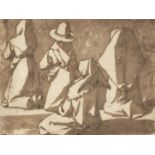 Andrea Boscoli (Florence 1560-1608 Rome) Nuns at prayer (together with another work Attributed to...