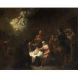 Attributed to Johann Conrad Seekatz (Grünstadt 1719-1768 Darmstadt) The Adoration of the Shepherds