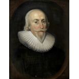 George Jamesone (Aberdeen circa 1589-1644) Portrait of a gentleman, traditionally identified as M...