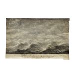 Thomas Baston (active Britain, 1699-1730) Shipping in a stormy sea unframed (together with accomp...