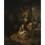 Follower of Gerrit Dou (Leiden 1613-1675) Saint Jerome