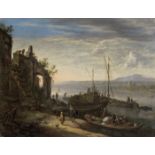 Herman Saftleven (Rotterdam circa 1609-1685 Utrecht) A Rhenish river landscape