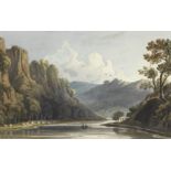 John Varley OWS (London 1778-1842) Views on the Wye from sketches by Miss Schutz (2)