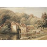 Peter de Wint OWS (Staffordshire 1784-1849 London) Arundel Mill