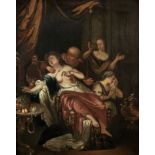 Follower of Willem Van Mieris the Elder (Leyden 1662-1747) The Death of Cleopatra