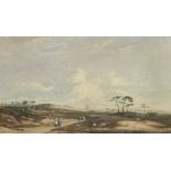 John Varley OWS (London 1778-1842) The Tower on Leith Hill, Dorking (with another by the same han...