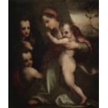 Florentine School, 16th Century, after Andrea del Sarto The Virgin and Child with the Infant Sain...