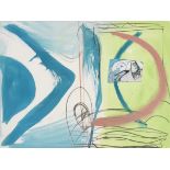 Peter Lanyon (British, 1918-1964) Through 57.5 x 76.5 cm. (22 3/4 x 30 1/4 in.) (Executed in 1964)