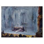 Jack B. Yeats R.H.A. (Irish, 1871-1957) Romeo and Juliet (The Last Act) 45.8 x 61.1 cm. (18 x 24 ...