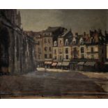 Walter Richard Sickert A.R.A. (British, 1860-1942) Rue de la Boucherie with St Jacques 45.5 x 56 ...