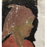 Duncan Grant (British, 1885-1978) Vanessa Bell 27.8 x 25.5 cm. (11 x 10 in.) (Painted circa 1913)